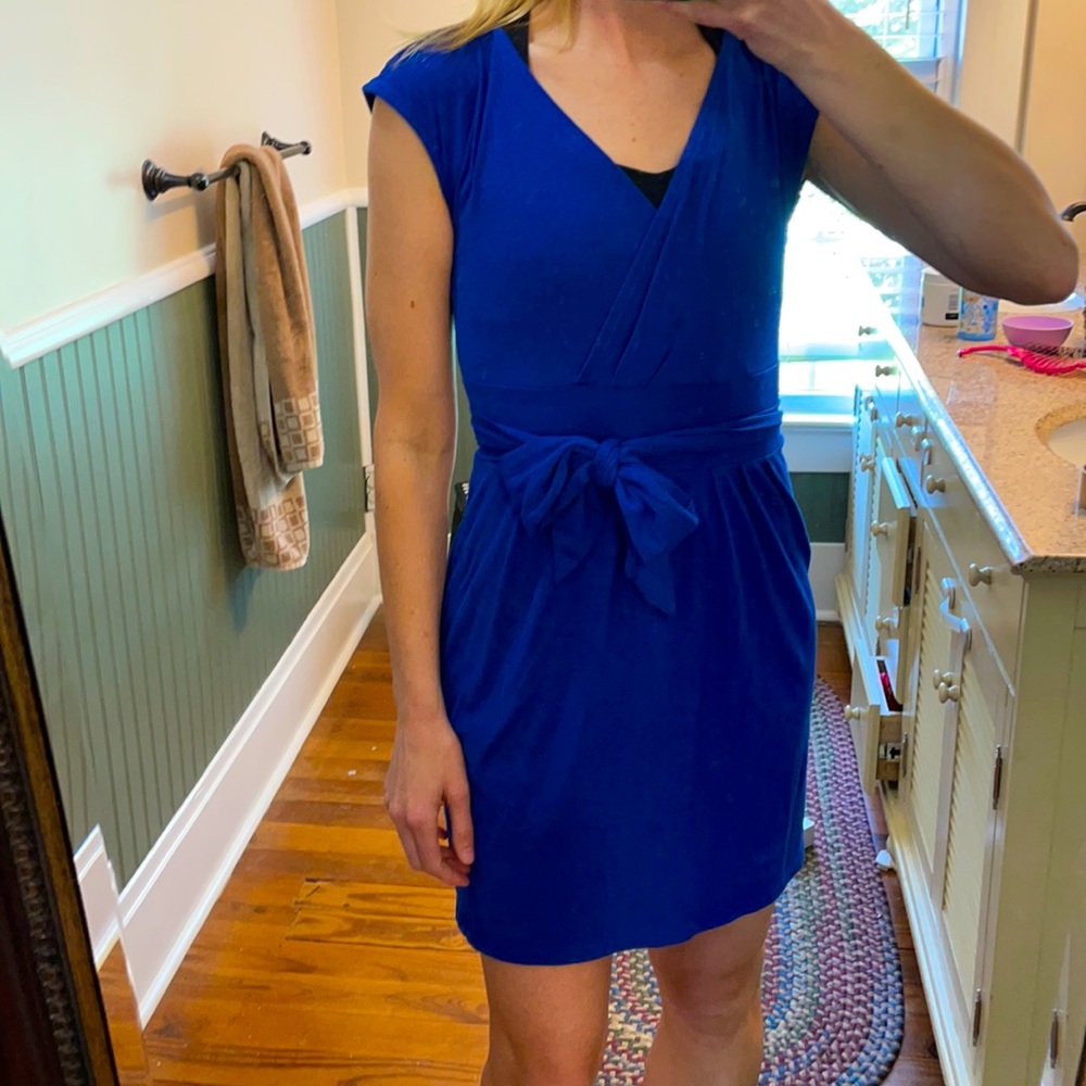 Loft blue dress